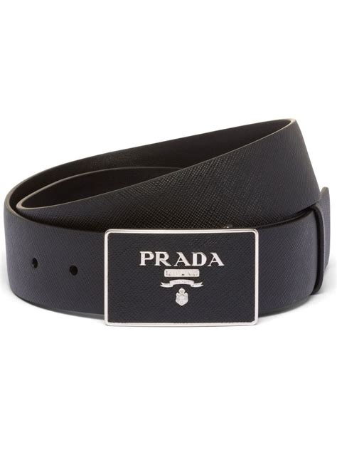 prada skinny bow belt|Black Saffiano Leather Belt .